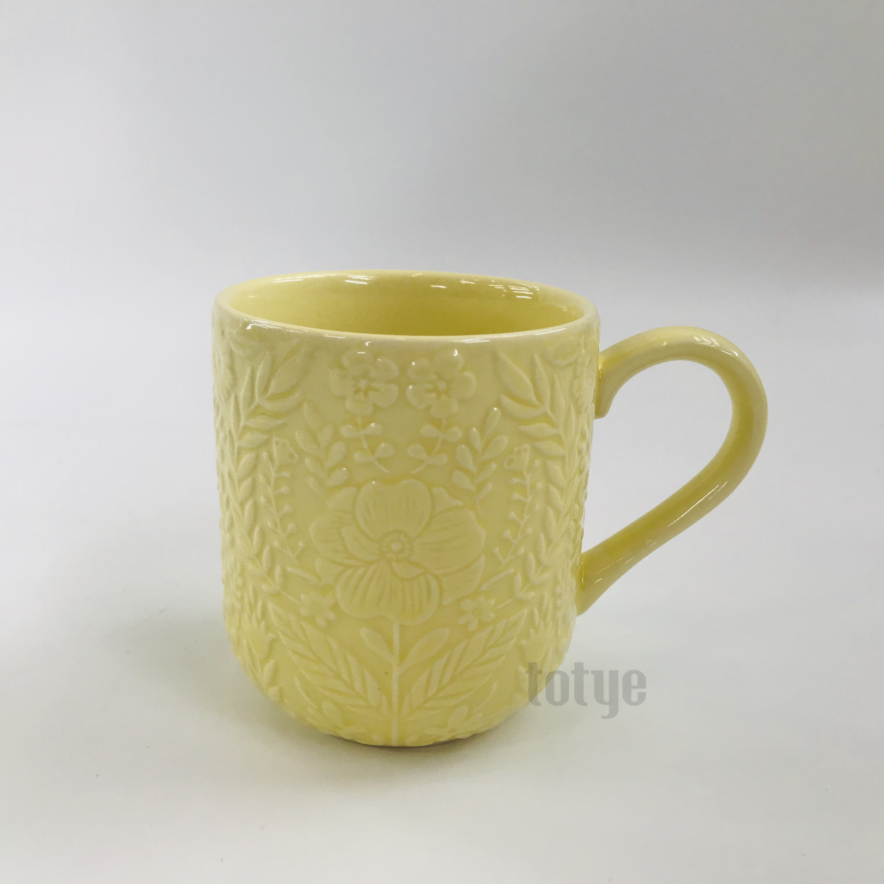 Stoneware color glaze mug