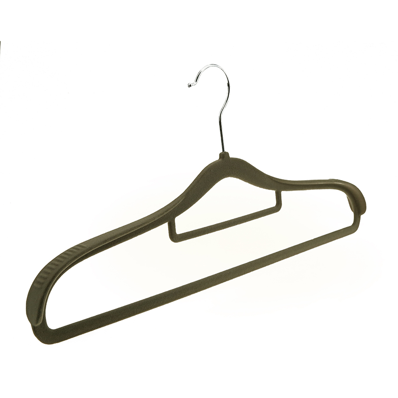 Wide shoulder non slip high quality velvet suit hanger