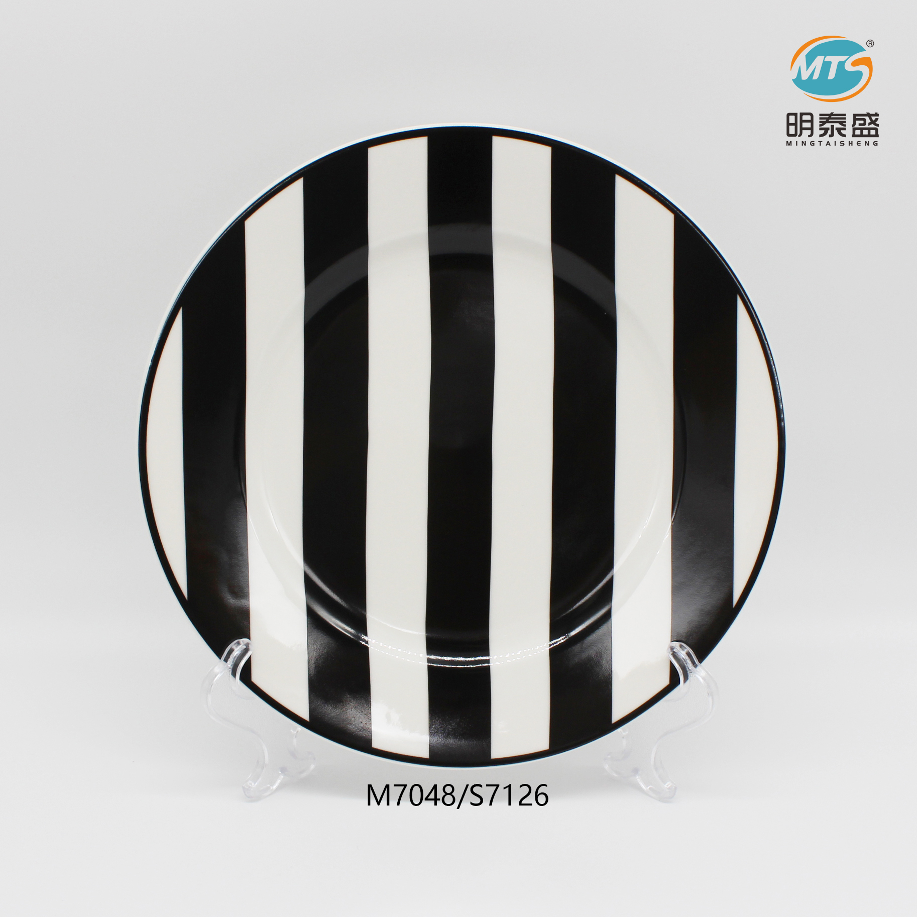 8" flat plate
