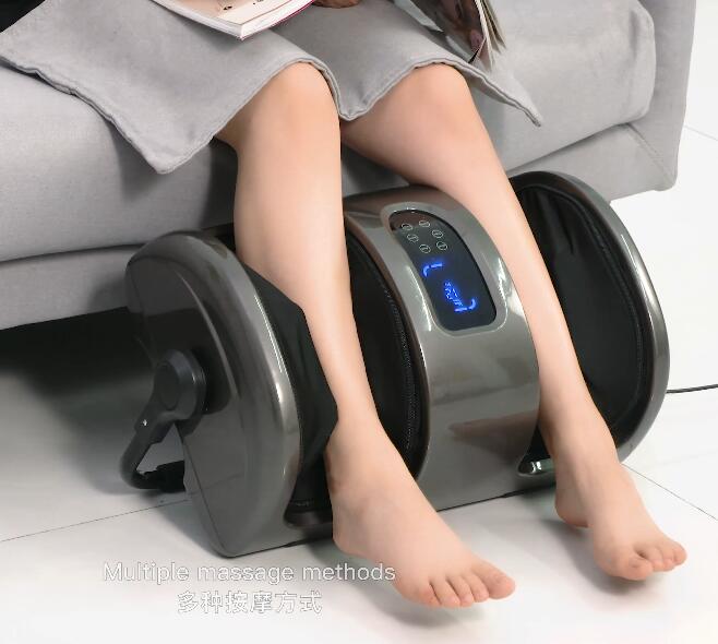 Popular multifunction Inflatable heating vibration foot calf massager machine
