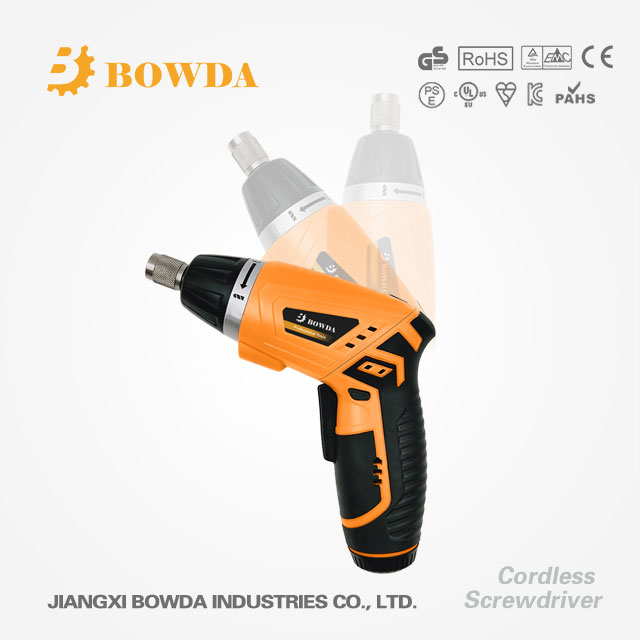 3.6v DC Motor Torque Rechargeable Li-ion Battery Cordless Screwdriver