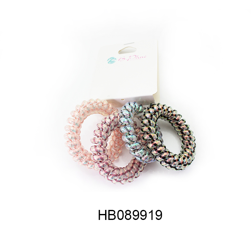 Telephone line hair ring