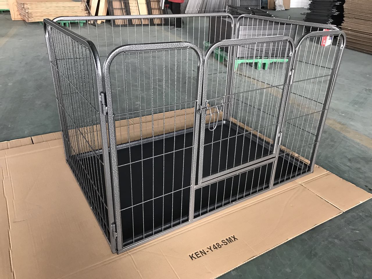 wire square playpen