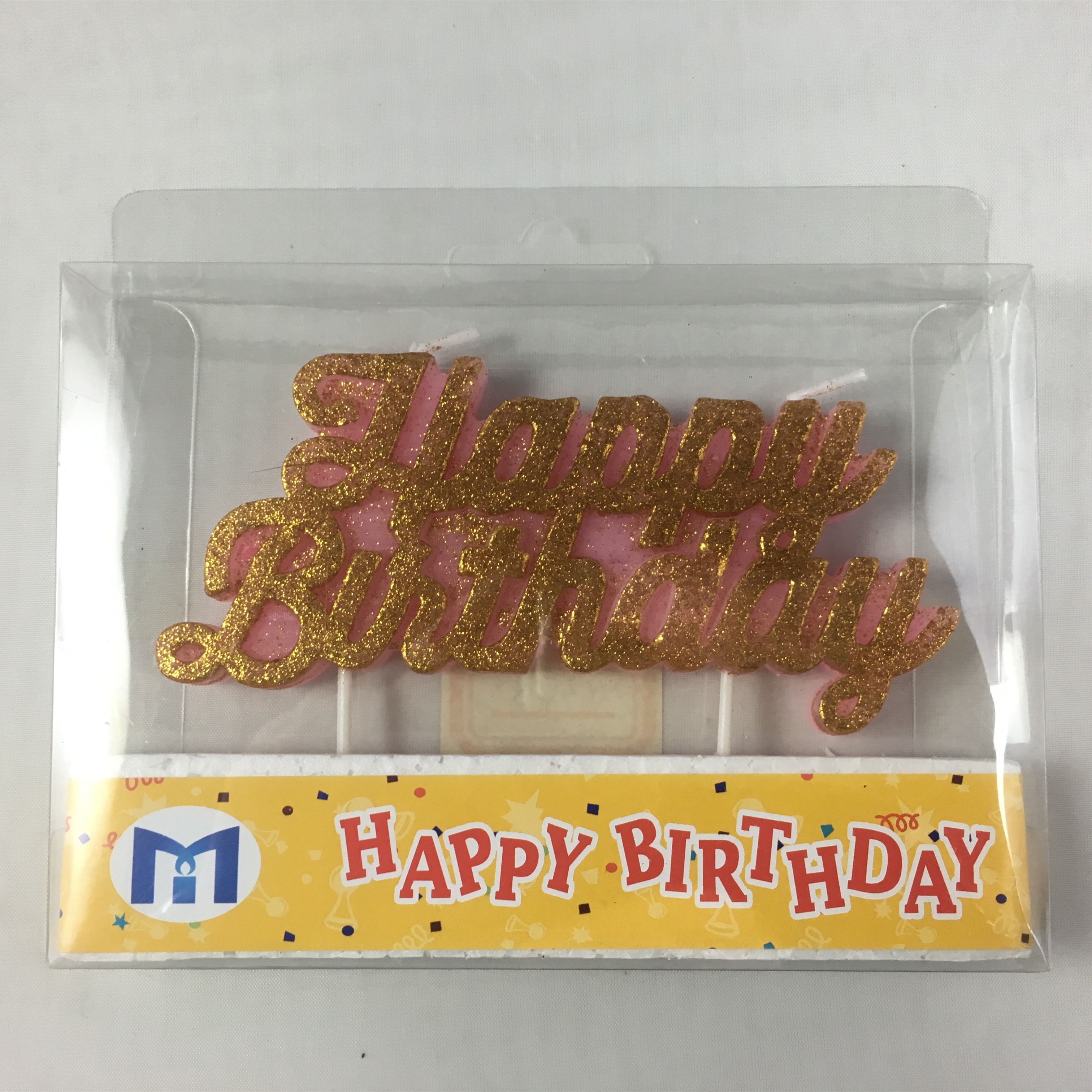 Letter candles