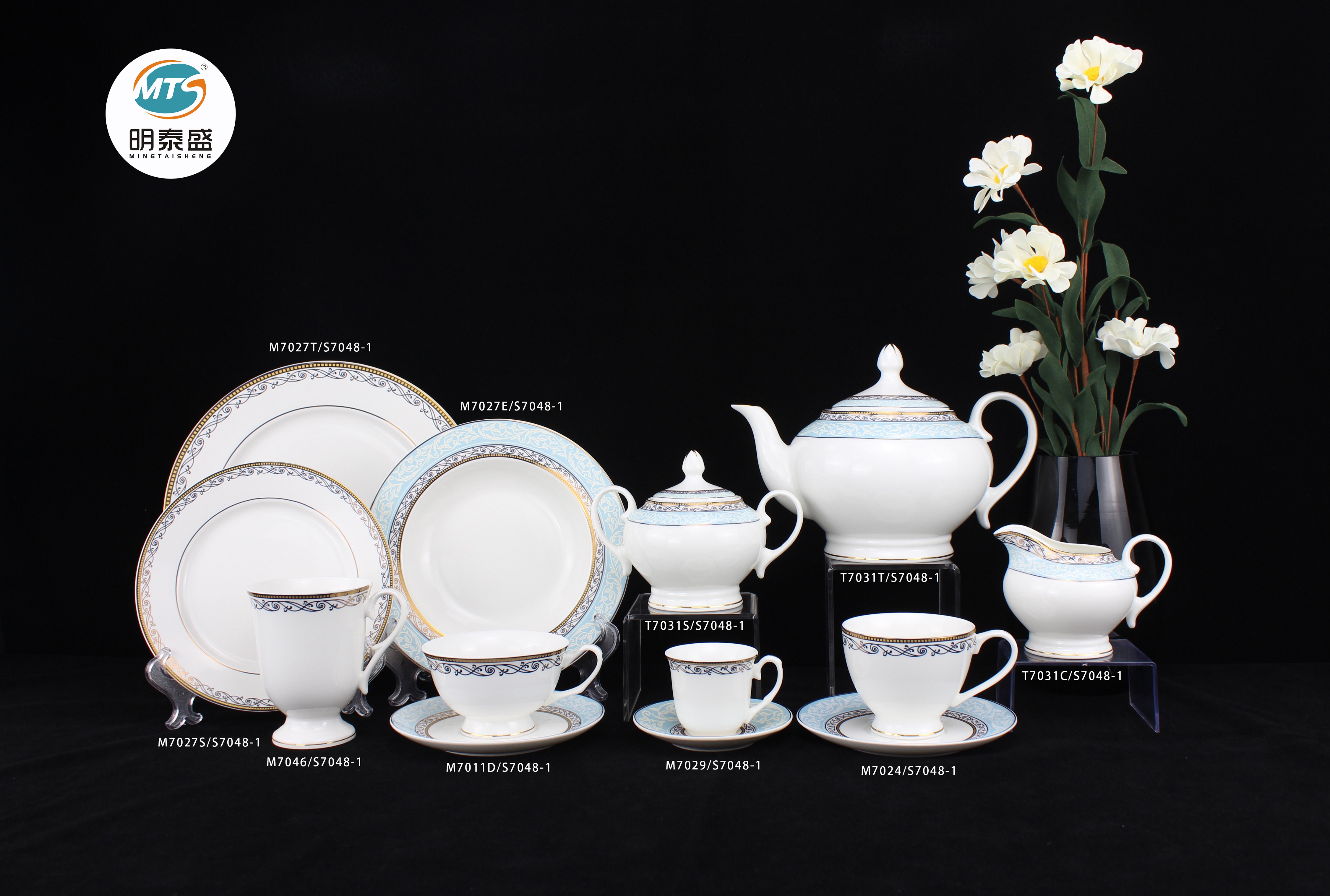 Ceramic tea set