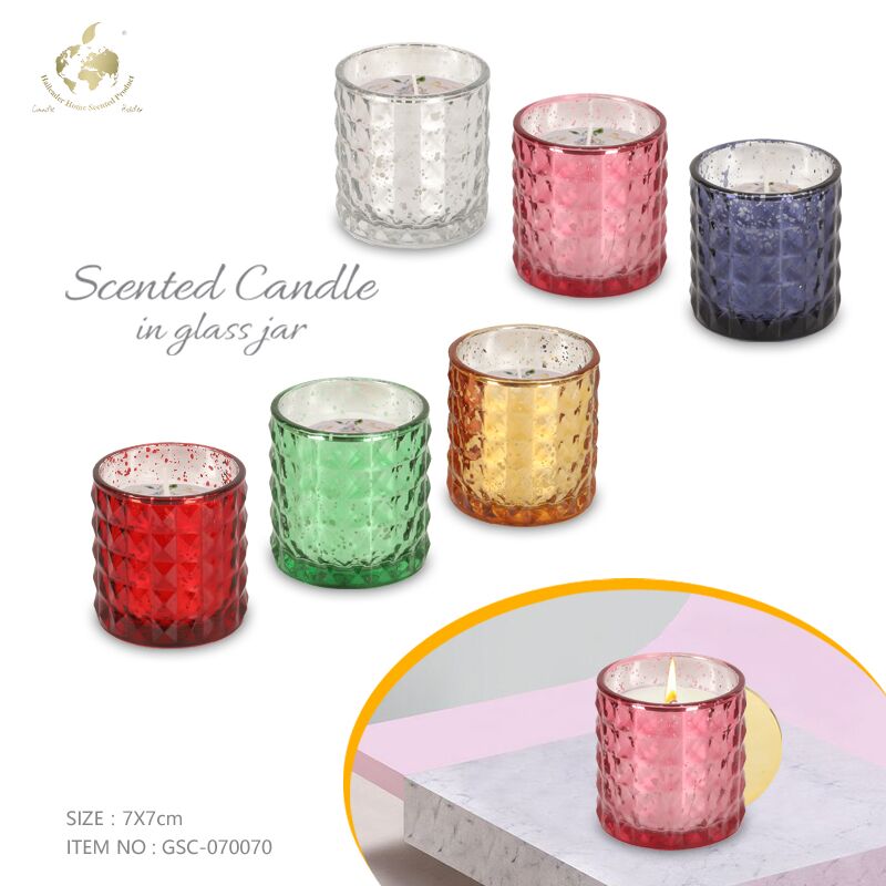 Scented Candle in Glass Jar
