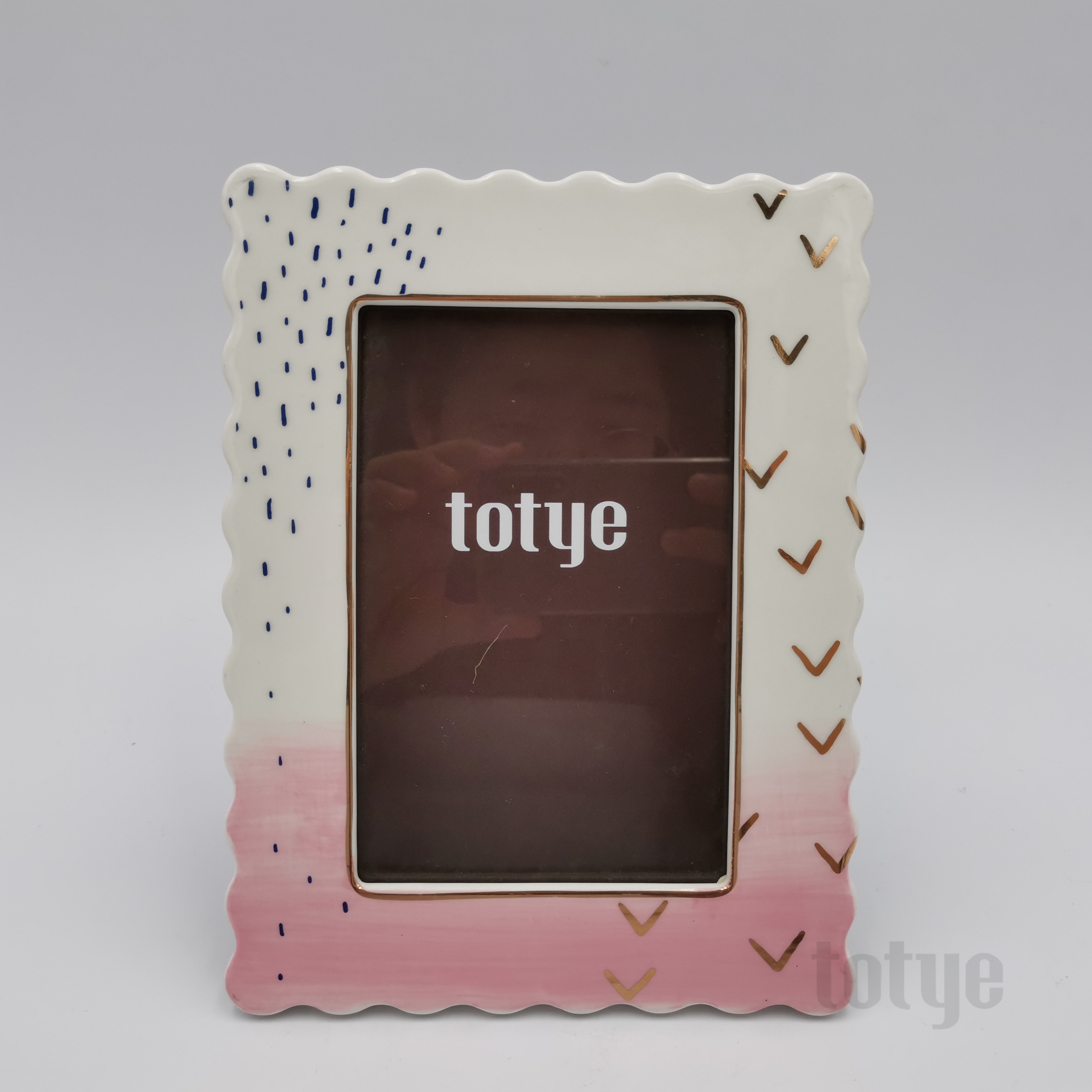 Stoneware photo frame