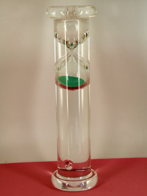 sand timer with water