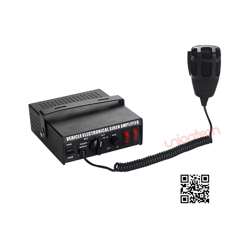 PA300-100W Car Alarm Electronic Siren for Police Emergency Vehicles