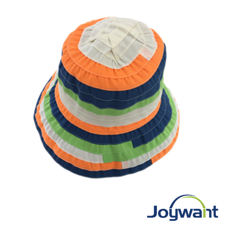 Colored ribbon hat
