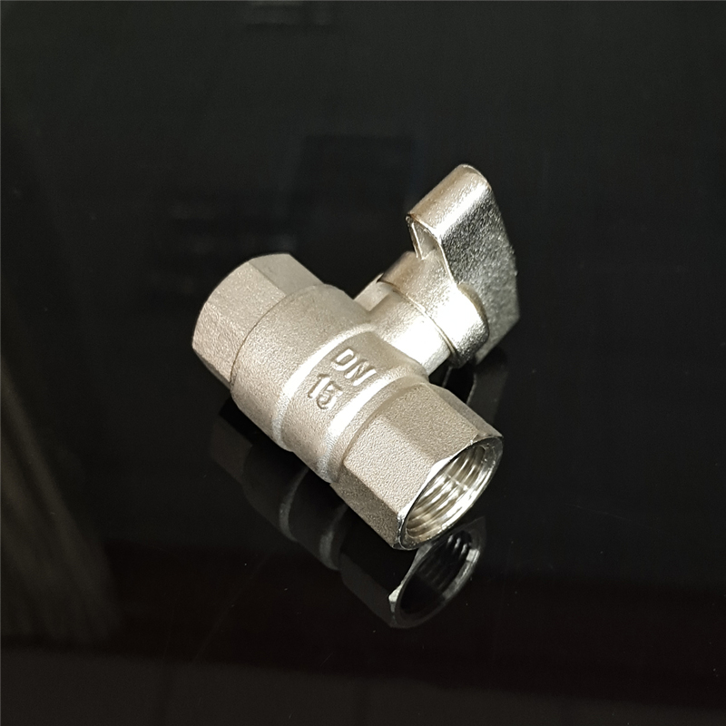 Brass Ball Valve Female Nickel Plated