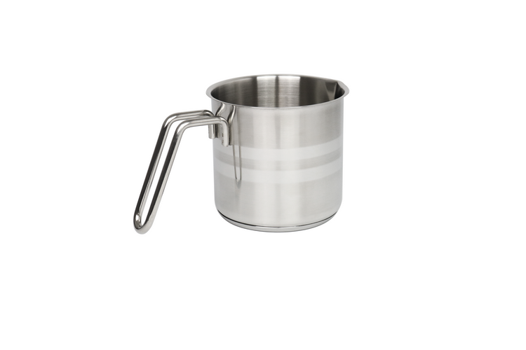 Stainless steel milk pot
