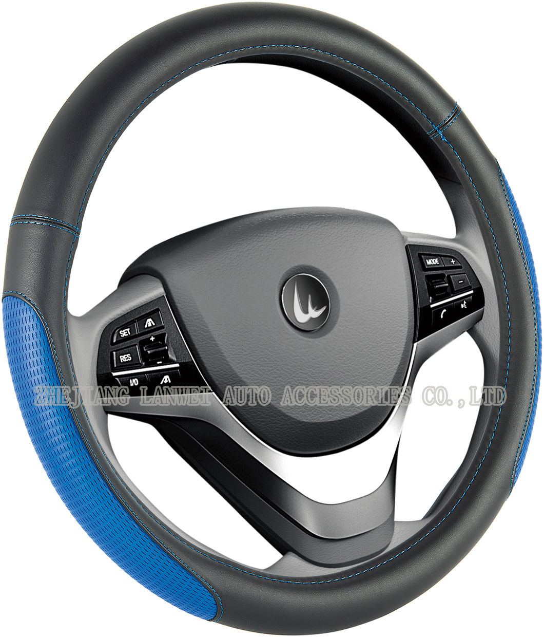 Summer pressure hole breathable steering wheel cover