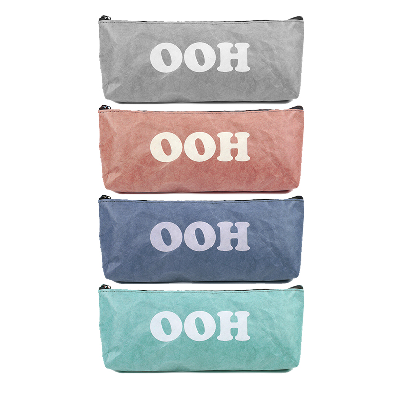 GOX Fashion Paper Zip Pencil Case organizer