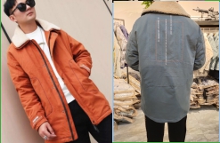90% white down jacket