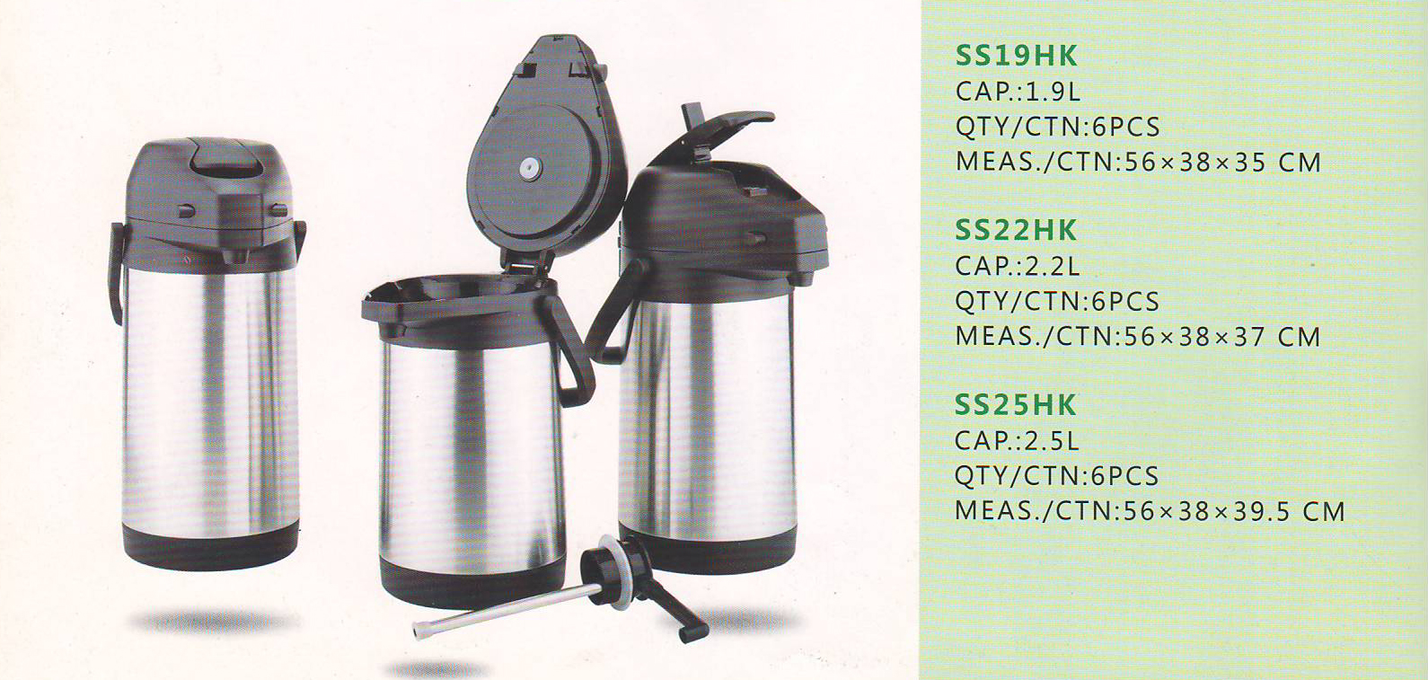 Vacuum Flask Ss19hk/22hk/25hk