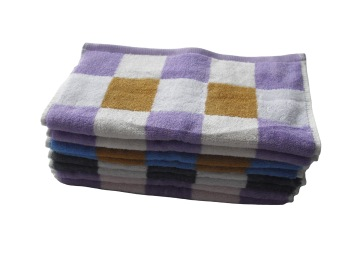 Bamboo checkered towel