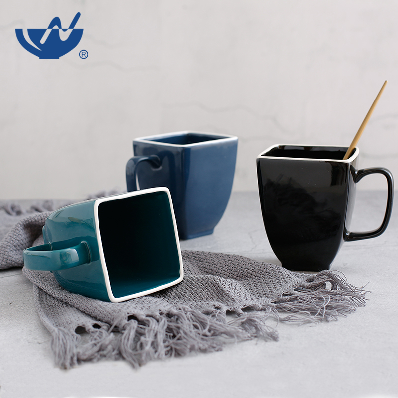 Glazzed Square Mug