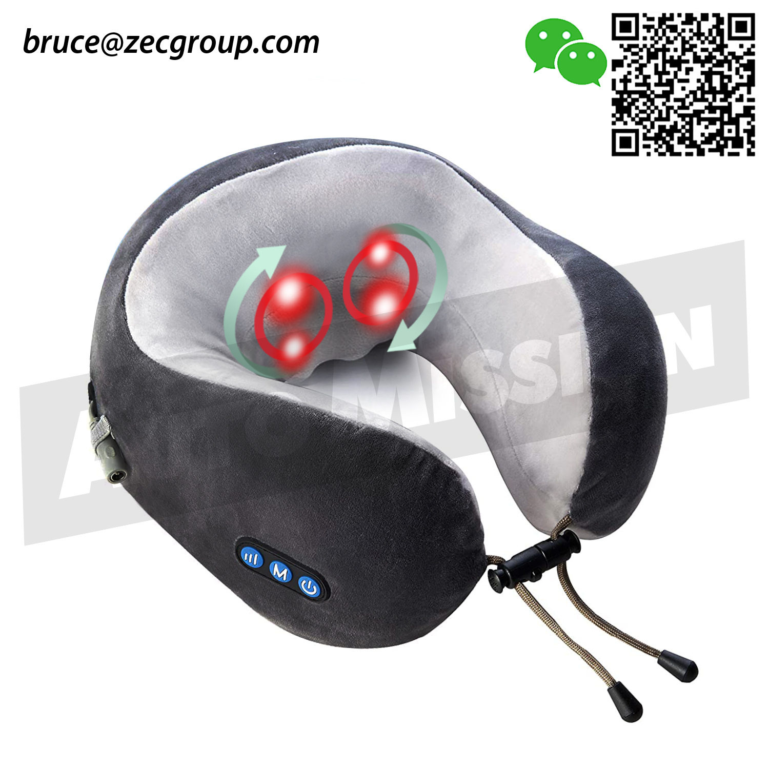 wireless massage pillow