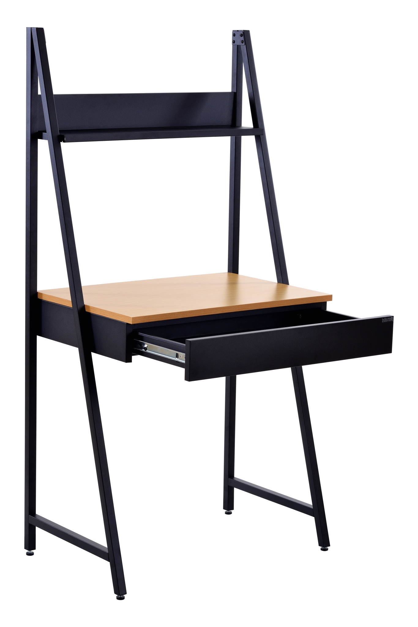 A metal desk