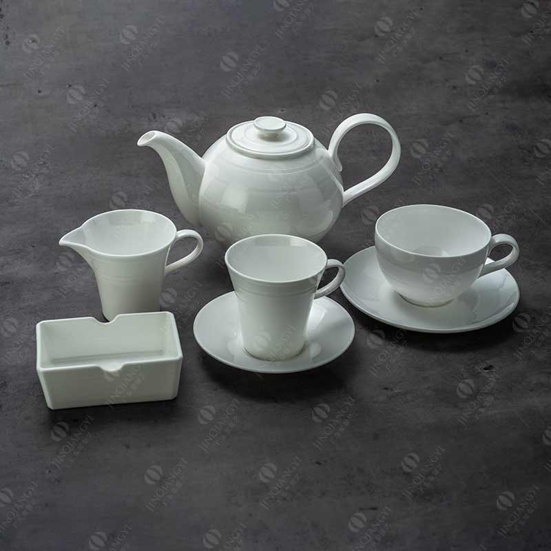 Melody tea pot tea cup with saucer