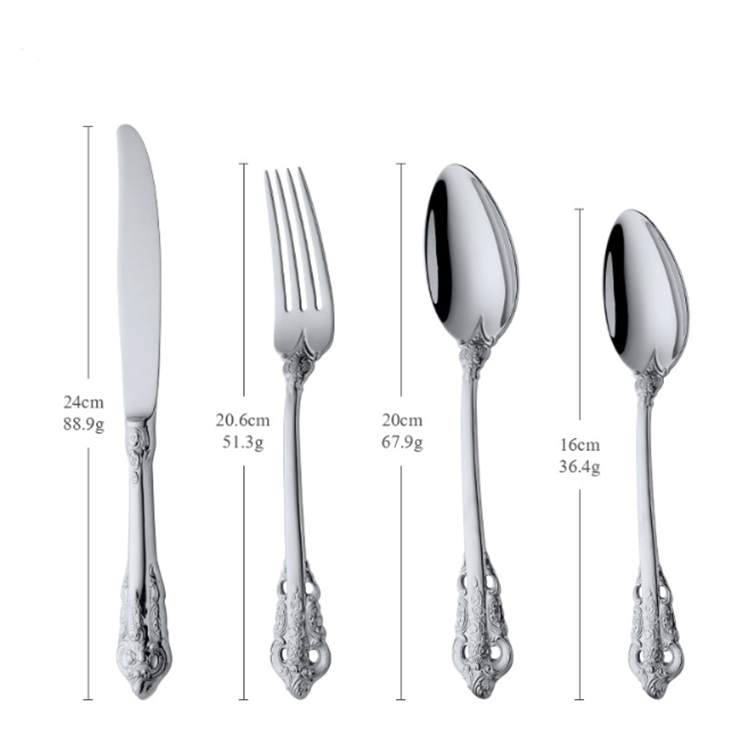 Stainless steel cutlery
