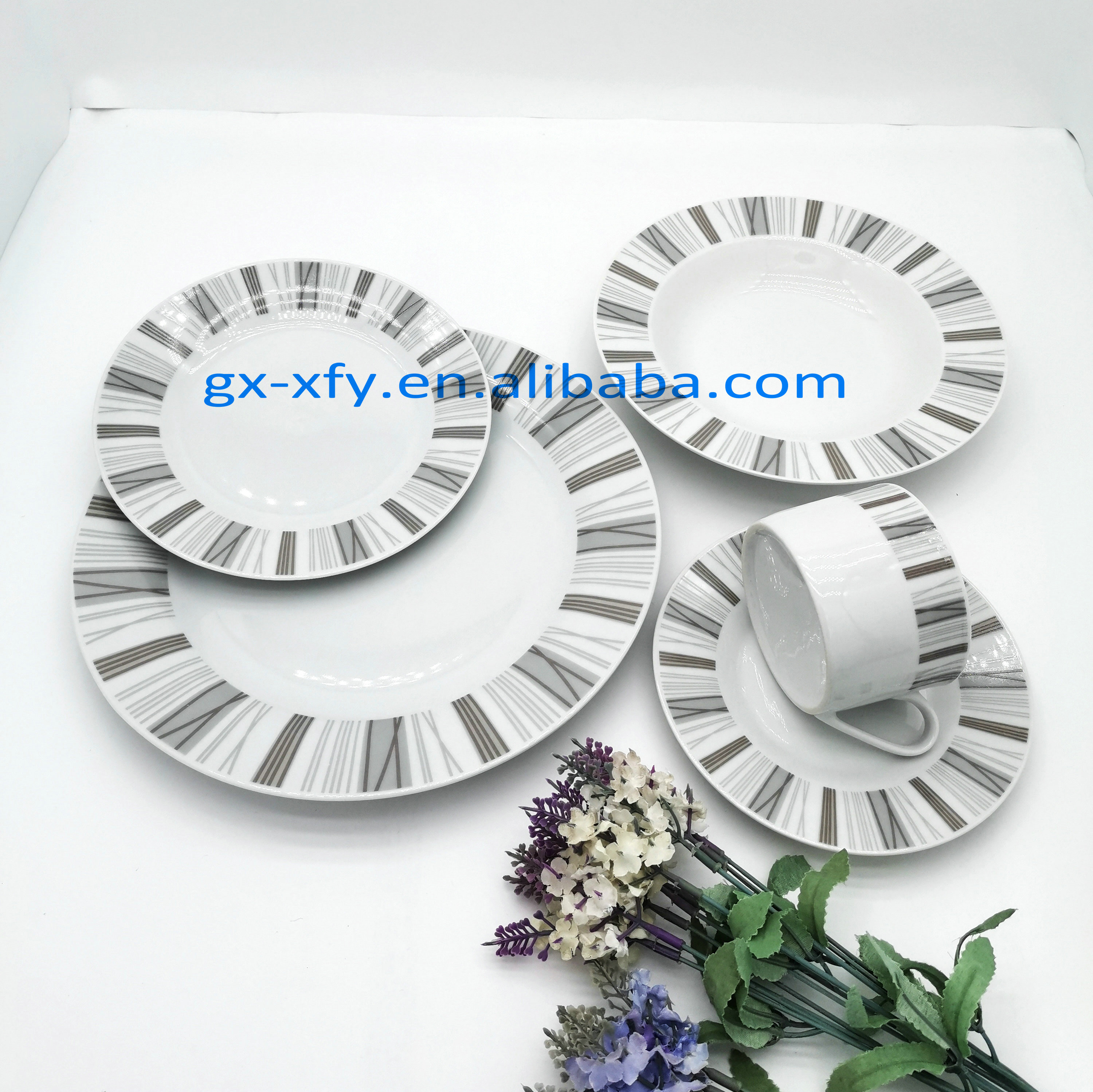 Round shape 20pcs dinnerware set