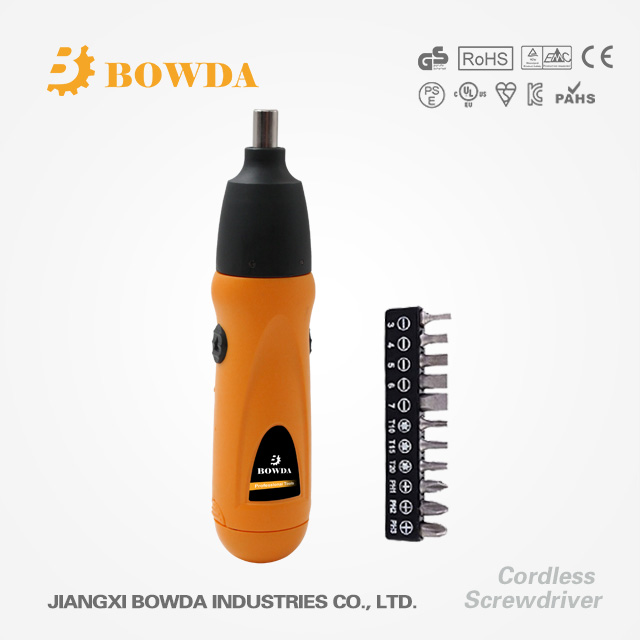 6V Mini Cordless Screwdriver/ Cordless Screwdriver with AA Battery