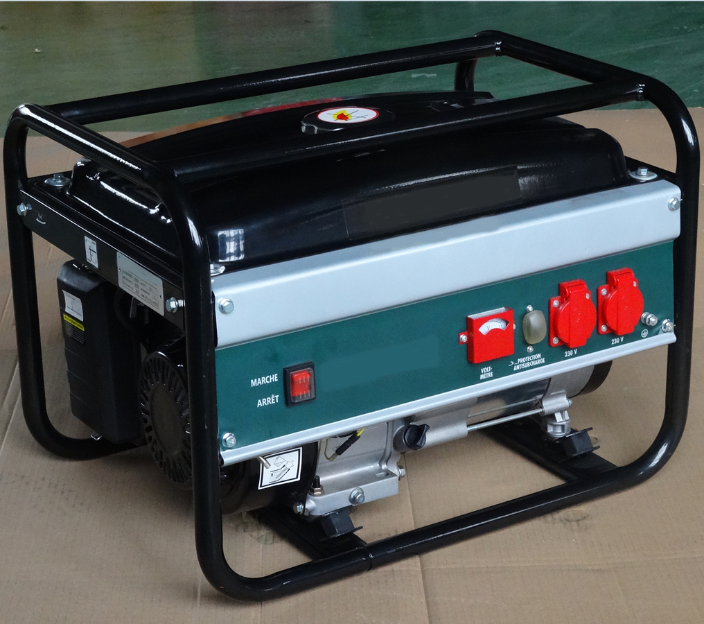 2.6kw gasoline generator with full set certificates