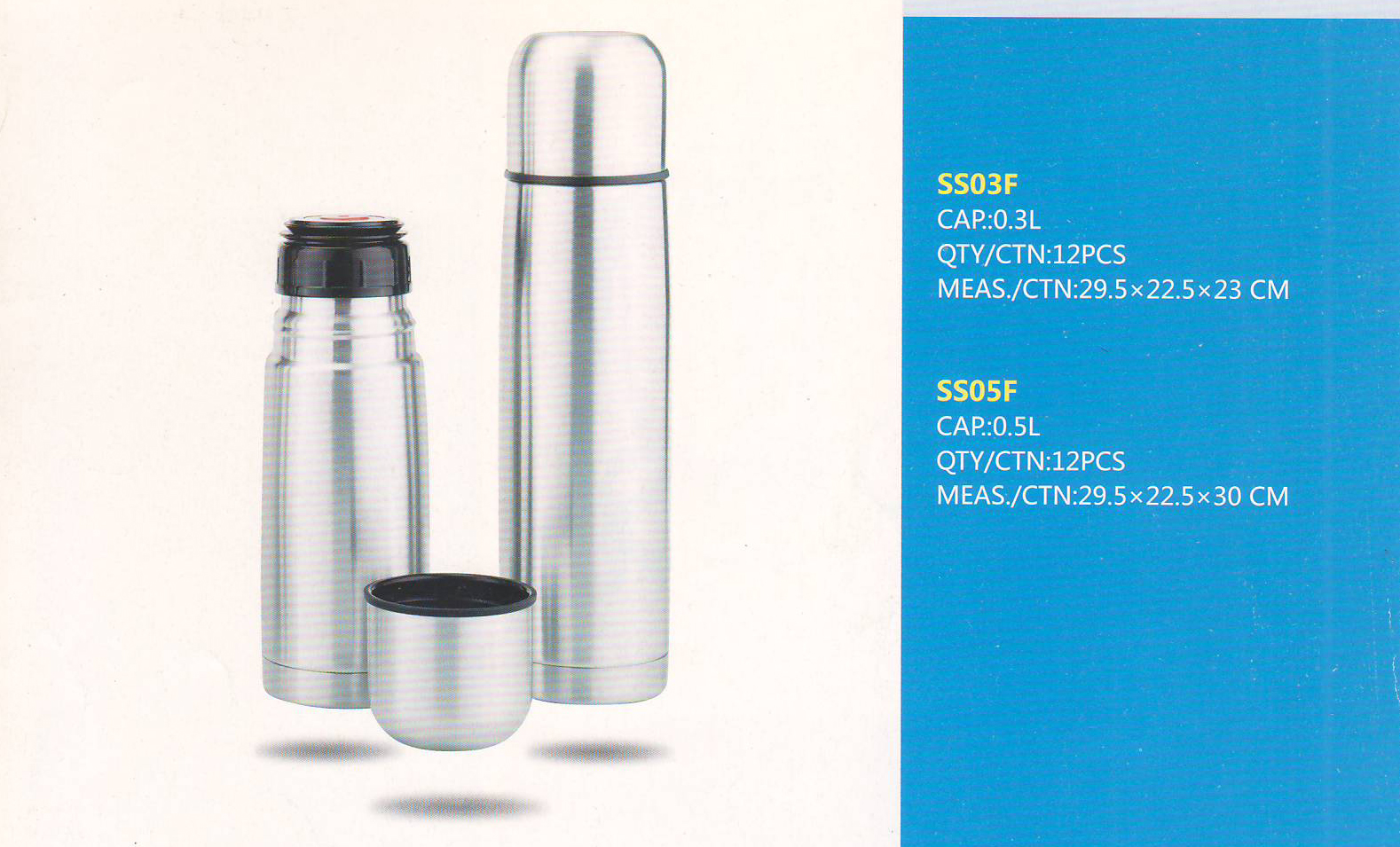 Vacuum Flask Ss12f/15f/20f