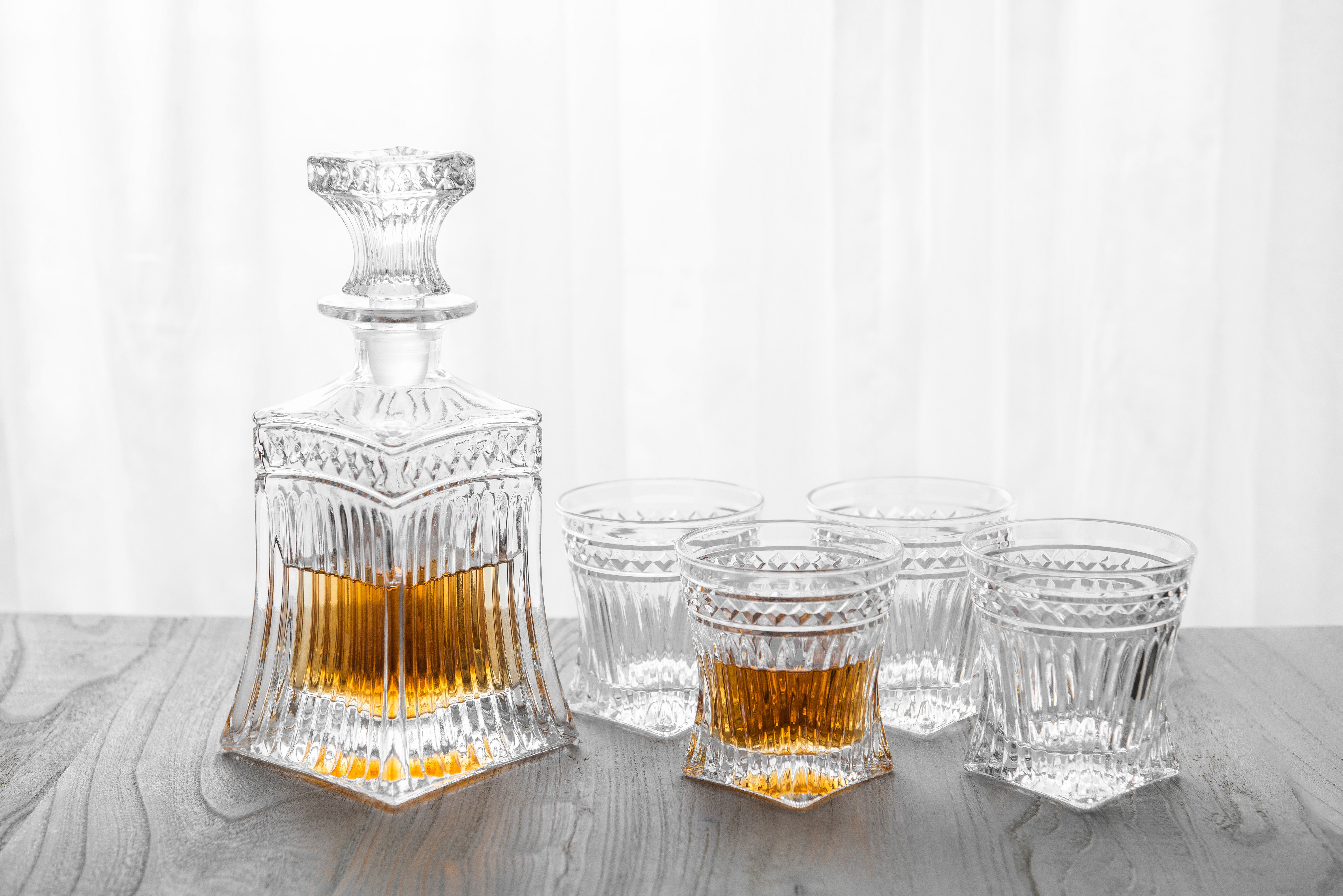 Whiskey glass set