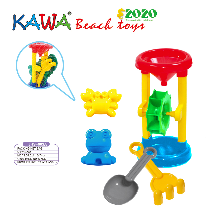 Plastic waterwheel set