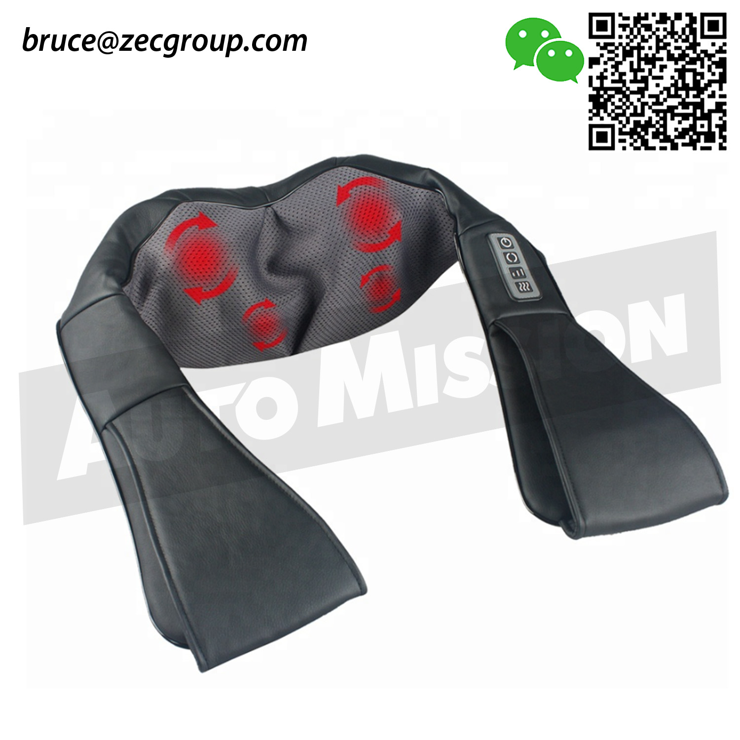 Neck and shoulder massager