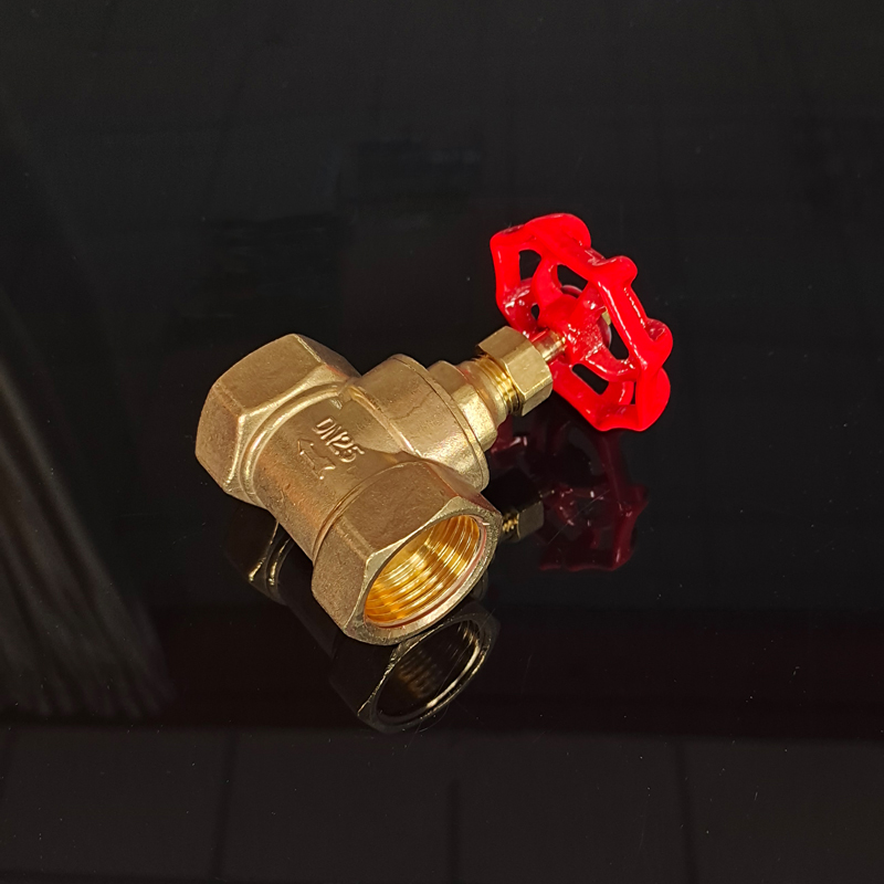 Brass Stop Valve Polished