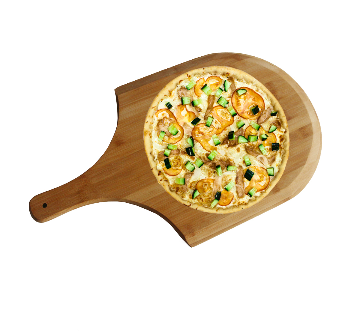 Eco Friendly Bamboo Pizza Peel Bamboo Pizza Paddle Cutting Board