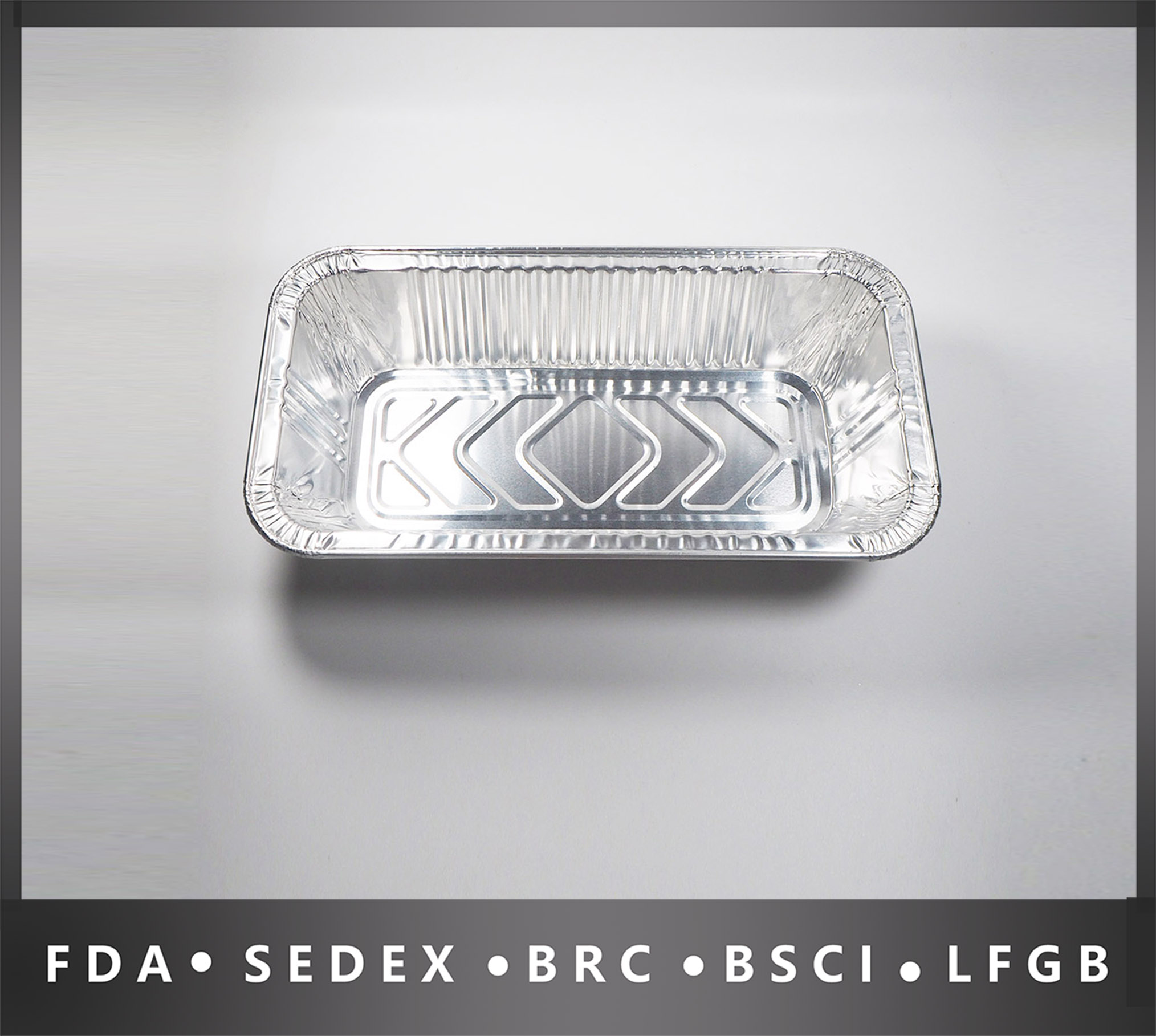 Foodservice Aluminum Foil Half Size Foil Pan With Aluminum Foil Lid foil pan Disposable Loaf Pan