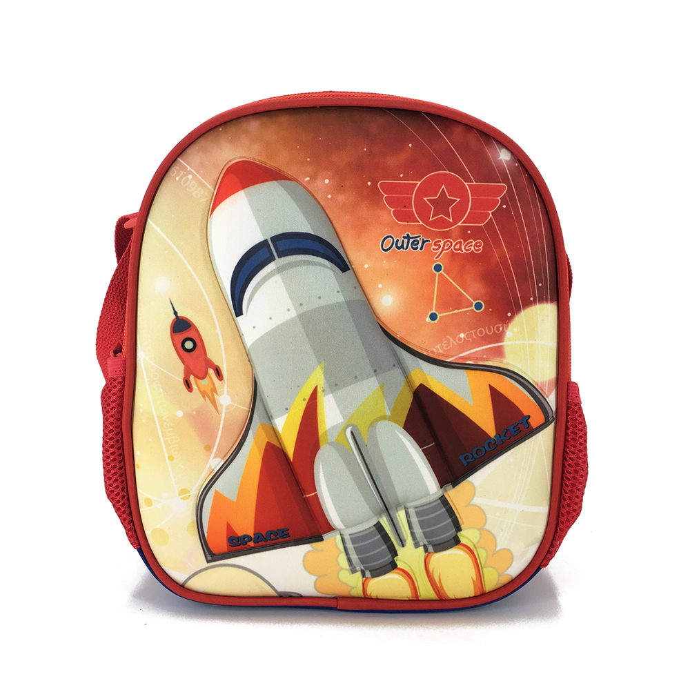 Soft 3D EVA boy lunch bag