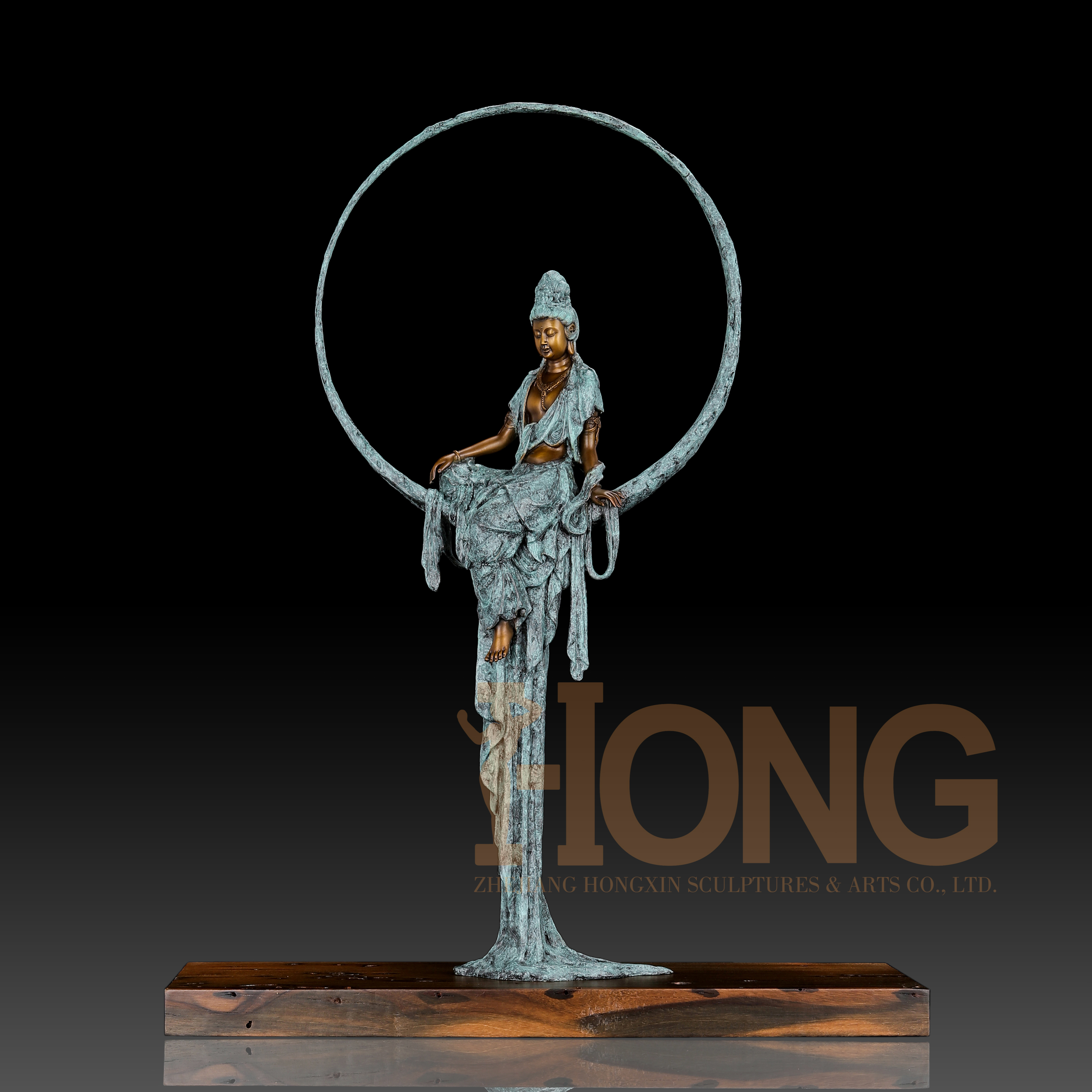Jd-092 Bronze Sculptures Hongxin