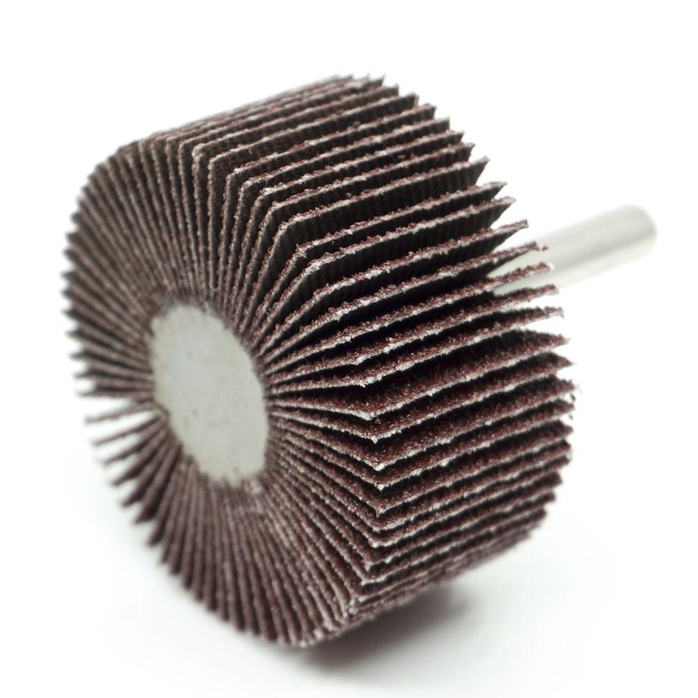 Abraisve Cloth Grinding Head Flap Wheel With Shaft