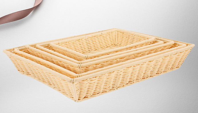 Pp Basket With Steel Ring Inside