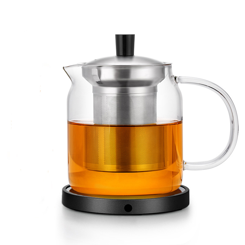 Borosilicate glass teapot