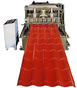 828 Glazed Tile Corrugated Roll Forming Machine