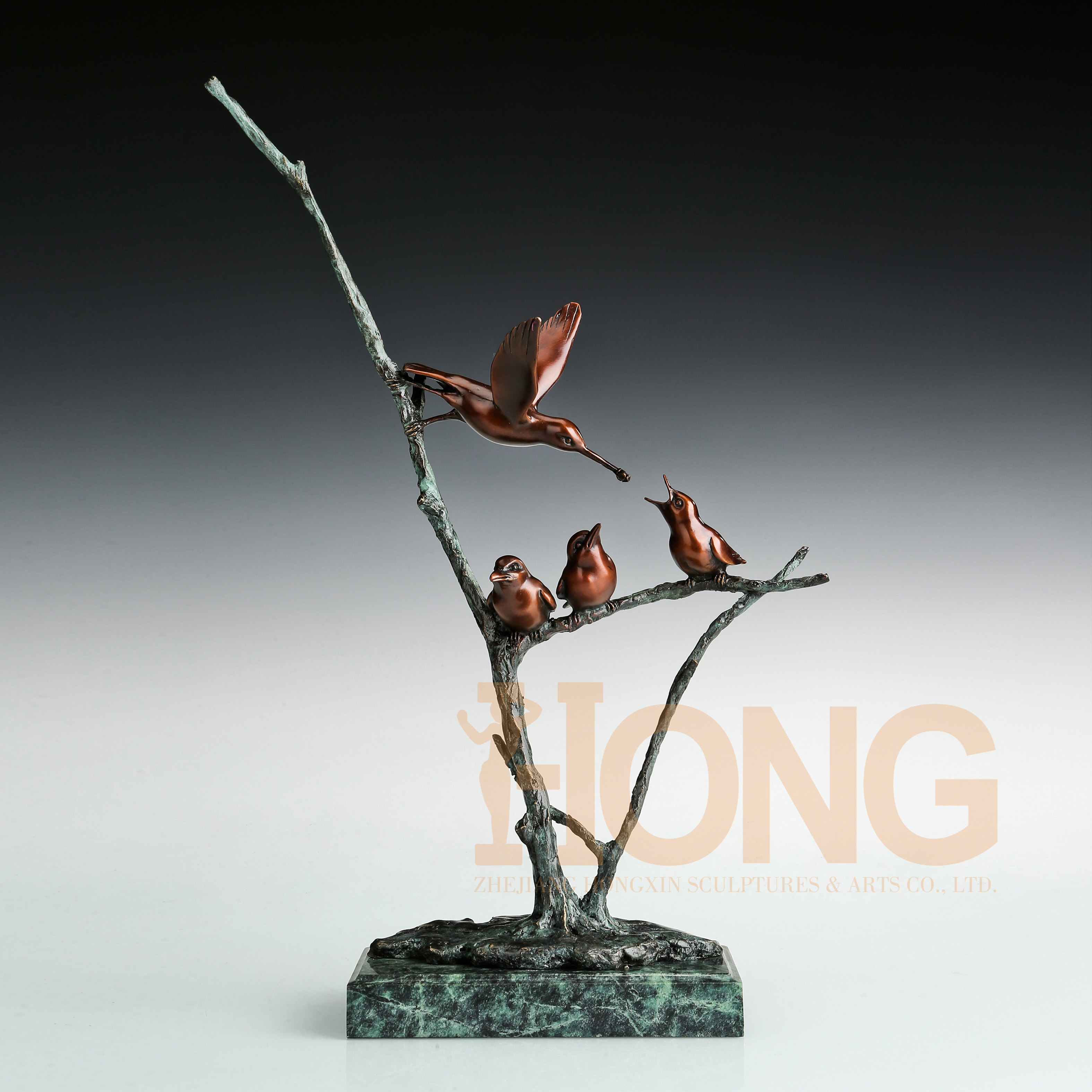 Jd-139-1 Bronze Sculptures Hongxin