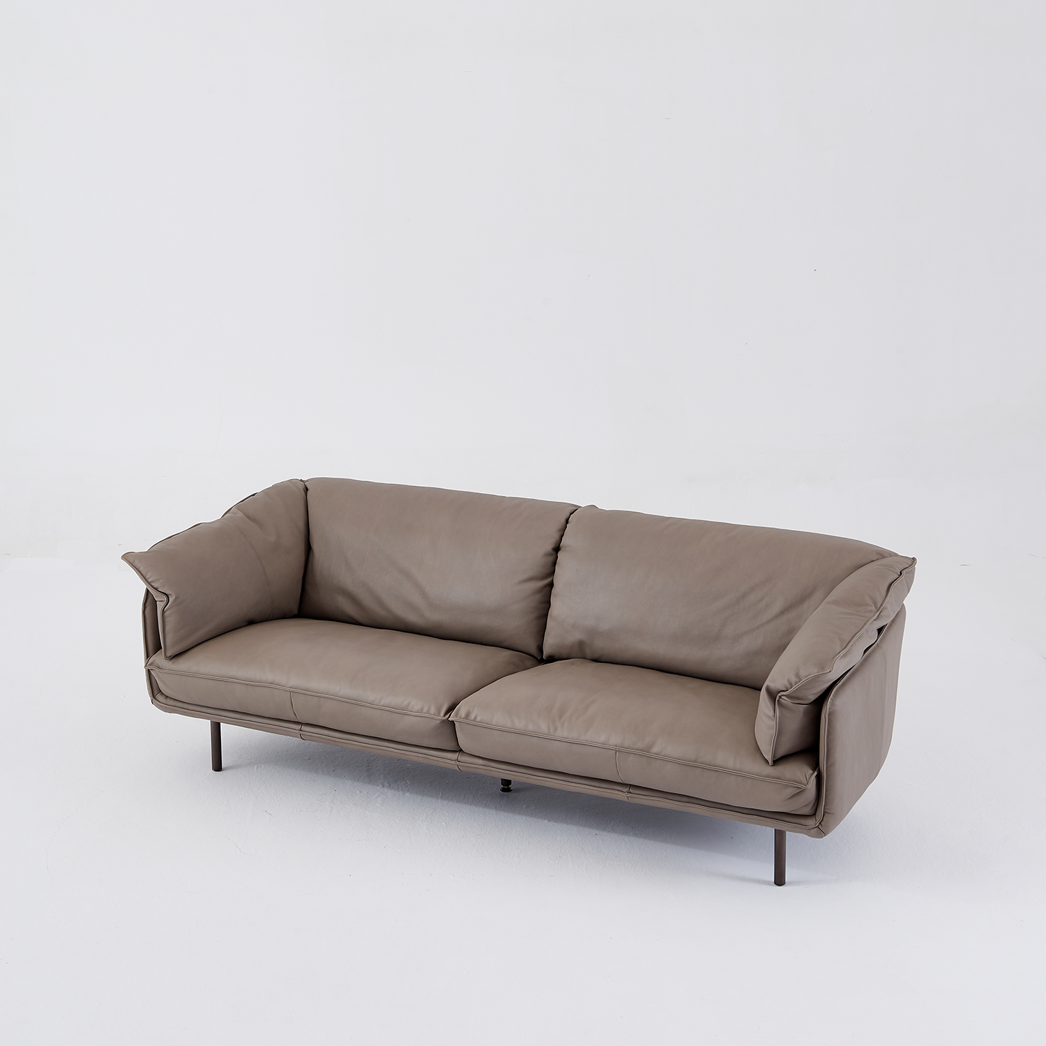 Full cow leather Sofa Swanson