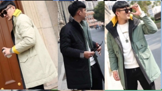 90% white down jacket