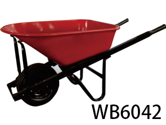 WB6042 100L Steel tray wheelbarrow