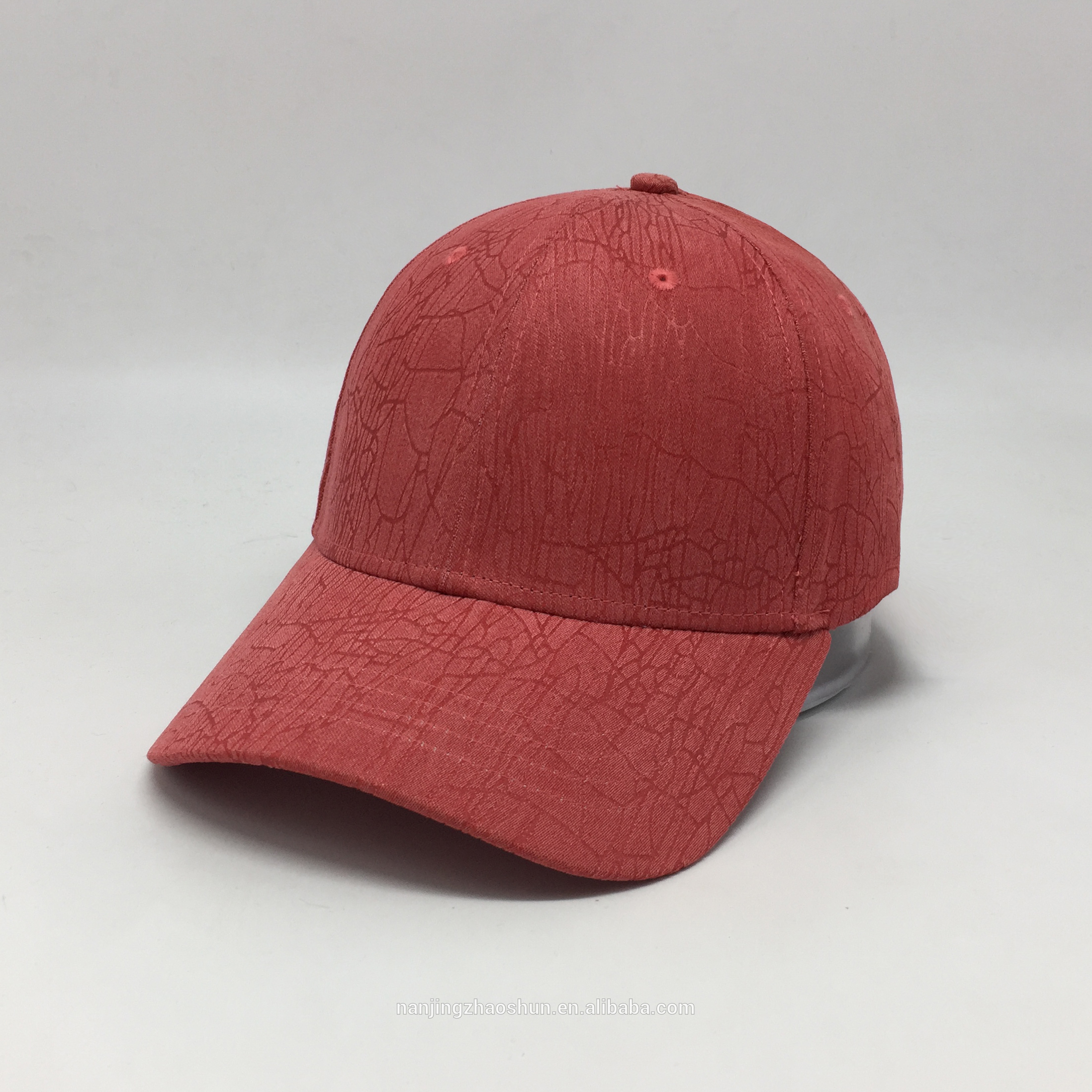 Custom fashion 6 tablets embossed baseball cap
