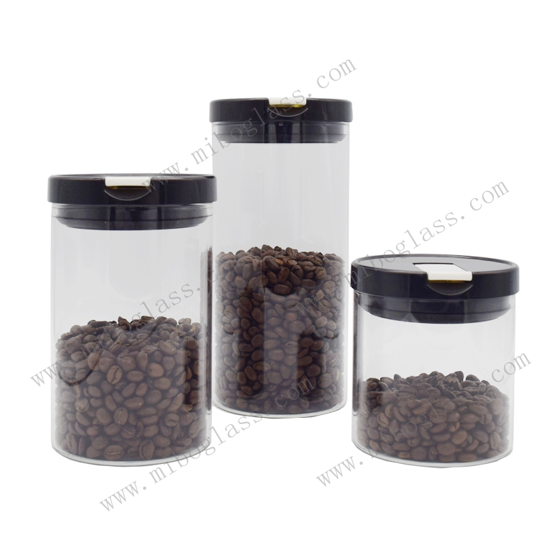 Glass jar,glass storage jar