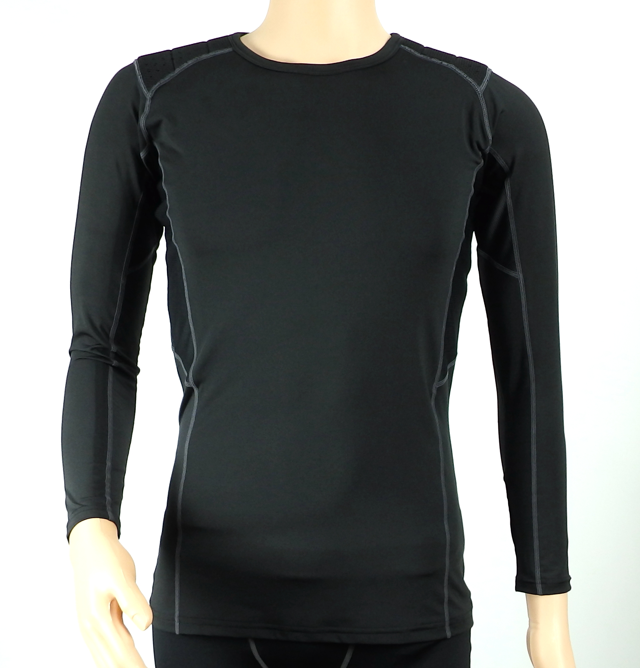 Summer/Spring Ls Shirt With Shoulder Pad
