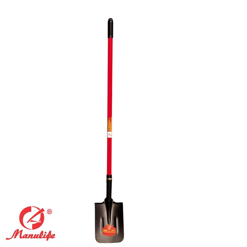 Long Fiberglass post hole shovel HLS525FL